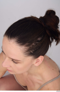 Zolzaya ballet bun brown long hair 0002.jpg